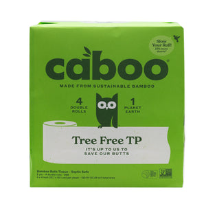 Organic Bathroom Tissue 4 Pack 300 Sheet image 1