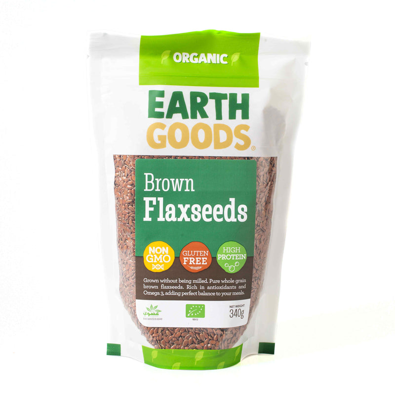 Organic Brown Flaxseeds 340G