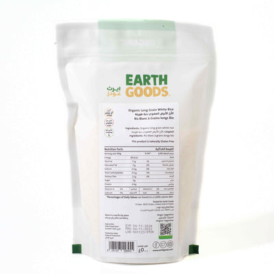 Earth Goods  Longgrain White Rice 500G