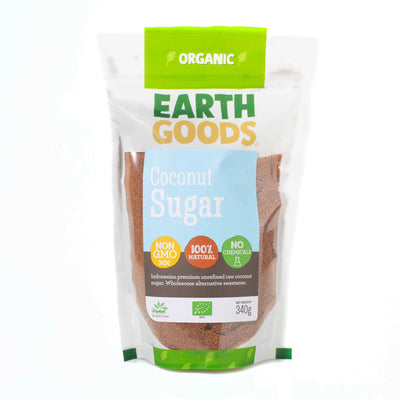 Organic Coconut Sugar Unrefined 340g