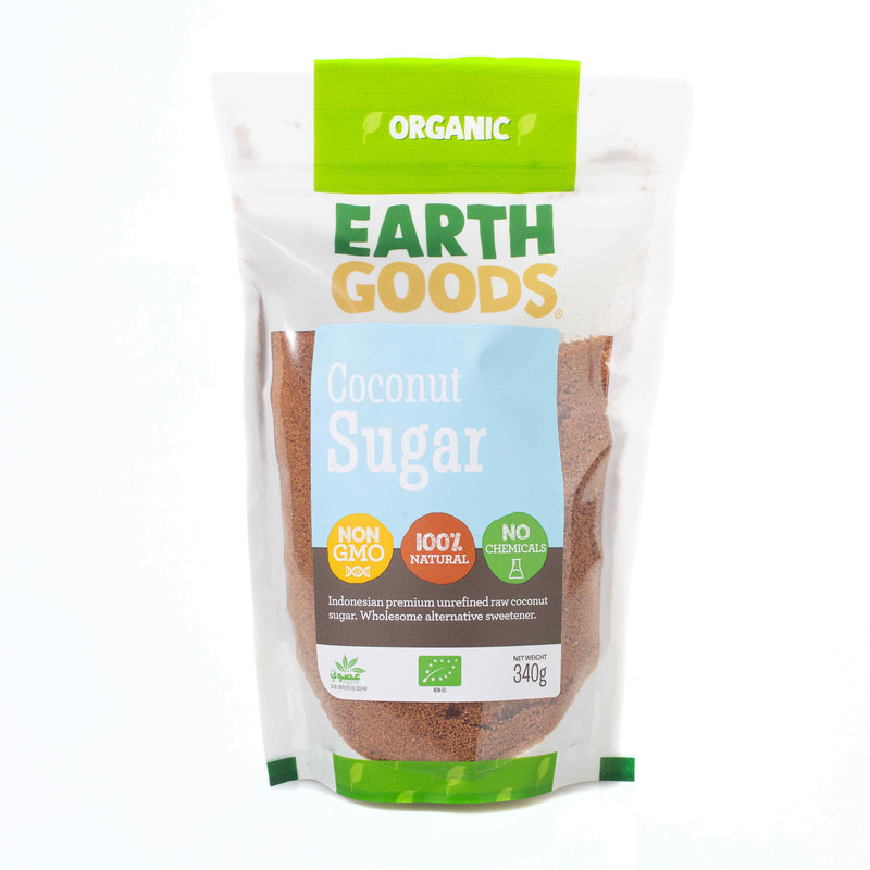 Organic Coconut Sugar Unrefined 340g