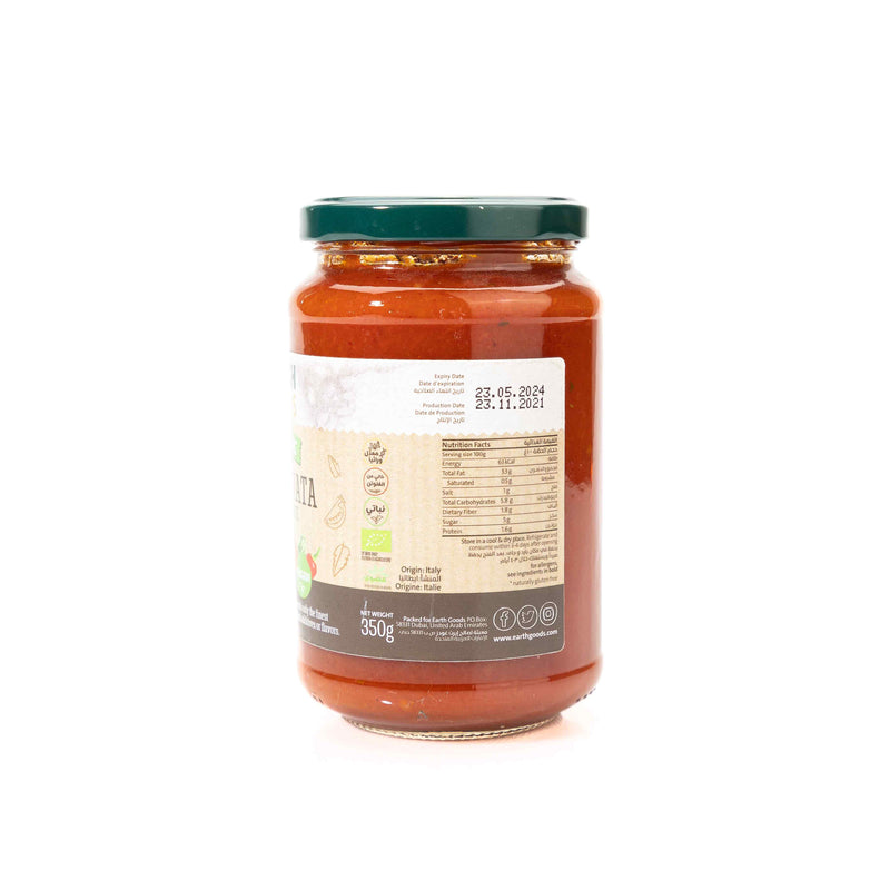 Organic Arrabiata Sauce 350g