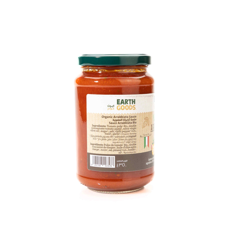 Earth Goods Organic Arrabiata Sauce 350g