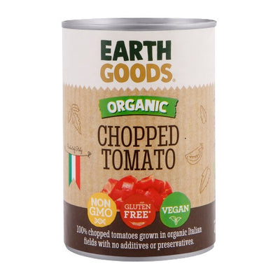 Organic Chopped Tomatoes 400G - Earth Goods -