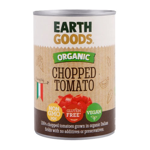 Organic Chopped Tomatoes 400G