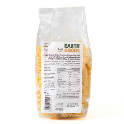Organic Gf Fusilli Wholegrain 250G