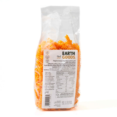 Organic Red Lentil Fusill 250G