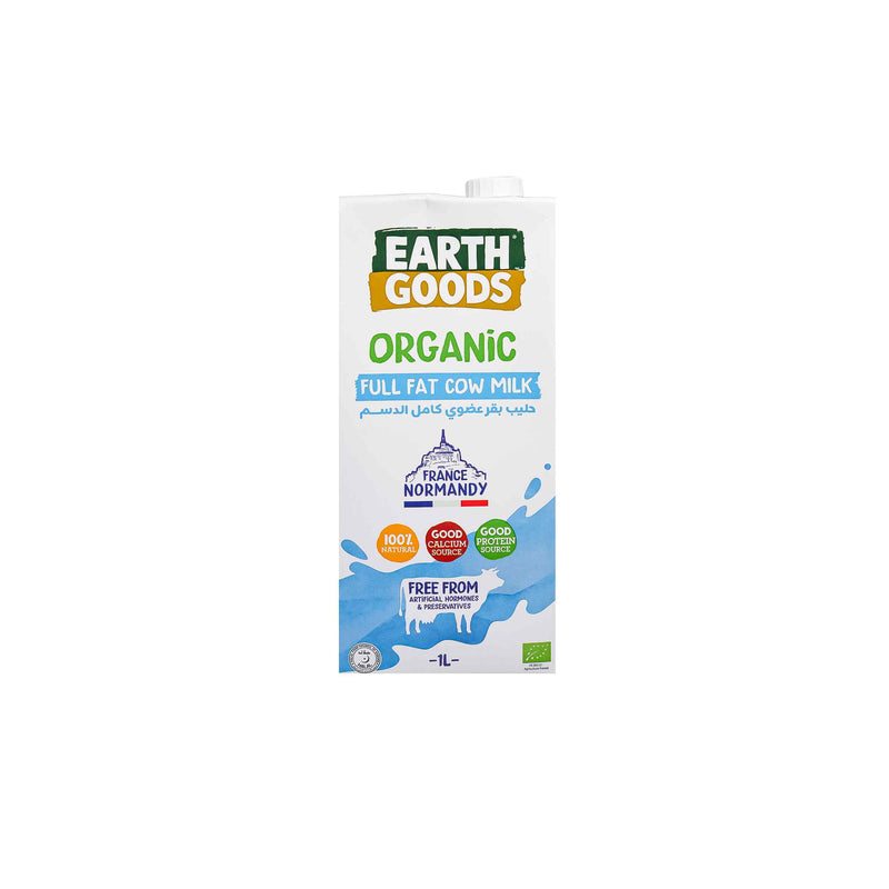 Organic Milk Full Fat Cow Milk 1L