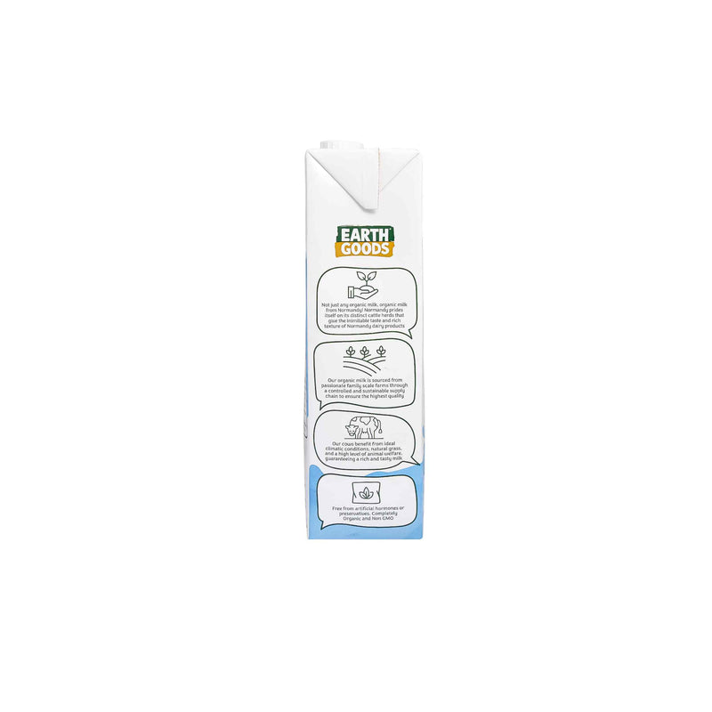 Organic Milk Full Fat Cow Milk 1L