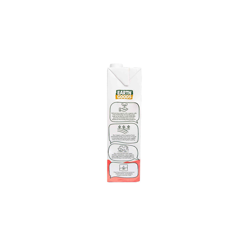Organic Milk Semi-Skimmed Milk 1L