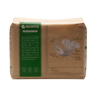 Organic Essential Care Diapers- Size 3 (28 pieces) images 1