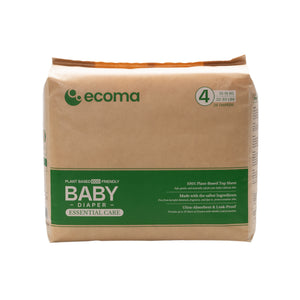 Ecoma Organic Essential Care Diapers (Size 4)