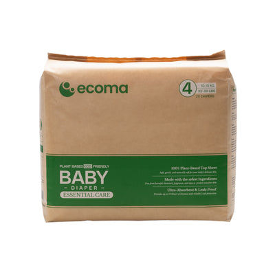 Ecoma Organic Essential Care Diapers (Size 4) image 1