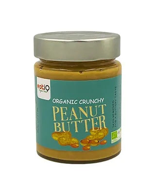 Organic Peanut Butter Sweetened Crunchy 300g