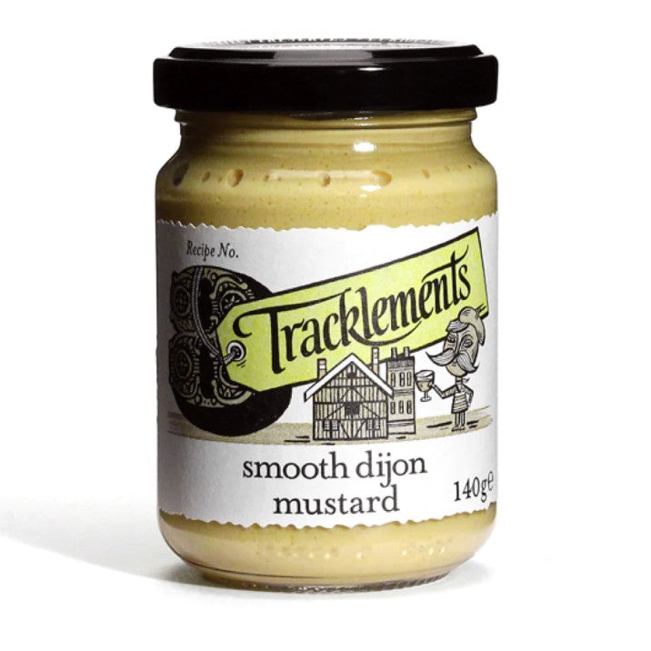 Tracklements Smooth Dijon Mustard 140g, Non GMO, Vegan