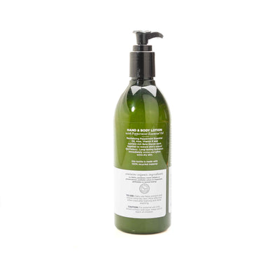 Organic Mint Thyme Therapeutic Lotion 12Oz