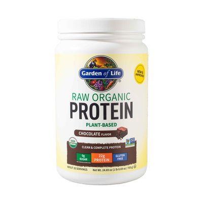 Gardn Life Raw  Protein Choco 650Gm Powd