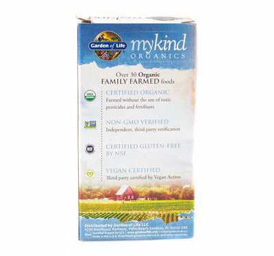 Mykind Organic Men's Multivitamins 60 Tablets