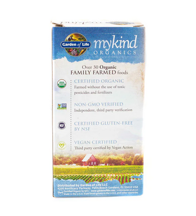 Mykind Organic Men's Multivitamins 60 Tablets