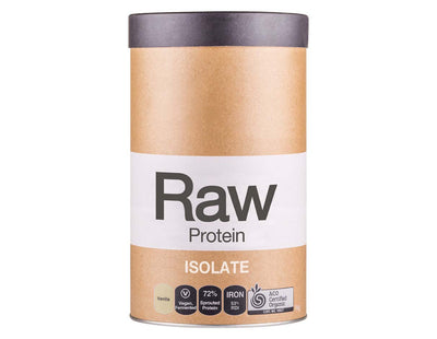 Organic Raw Pea/Rice Protein Isolate - Vanilla 1Kg
