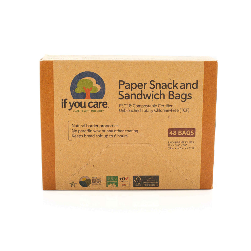 Organic Sandwich Bags 48Pcs