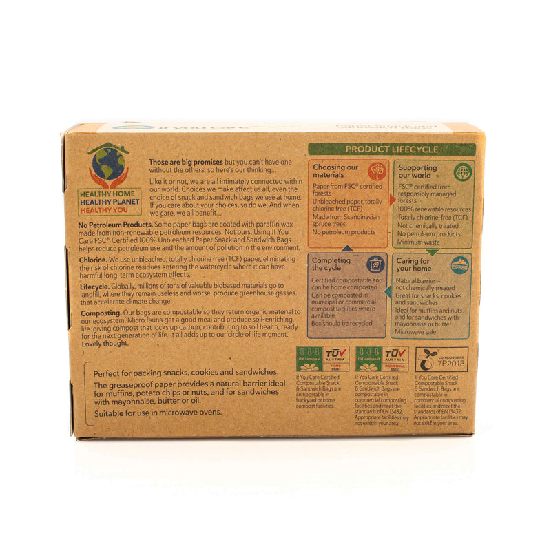 Organic Sandwich Bags 48Pcs