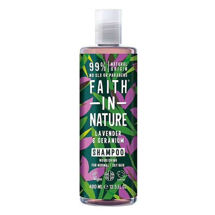 Organic Lavender & Geranium Shampoo 400Ml