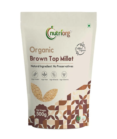 Organic Brown Top Millet 500g
