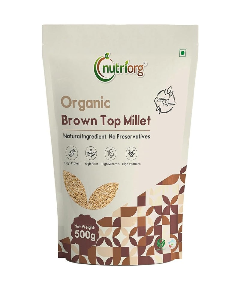 Organic Brown Top Millet 500g
