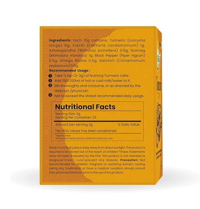 Organic Turmeric Latte 100g