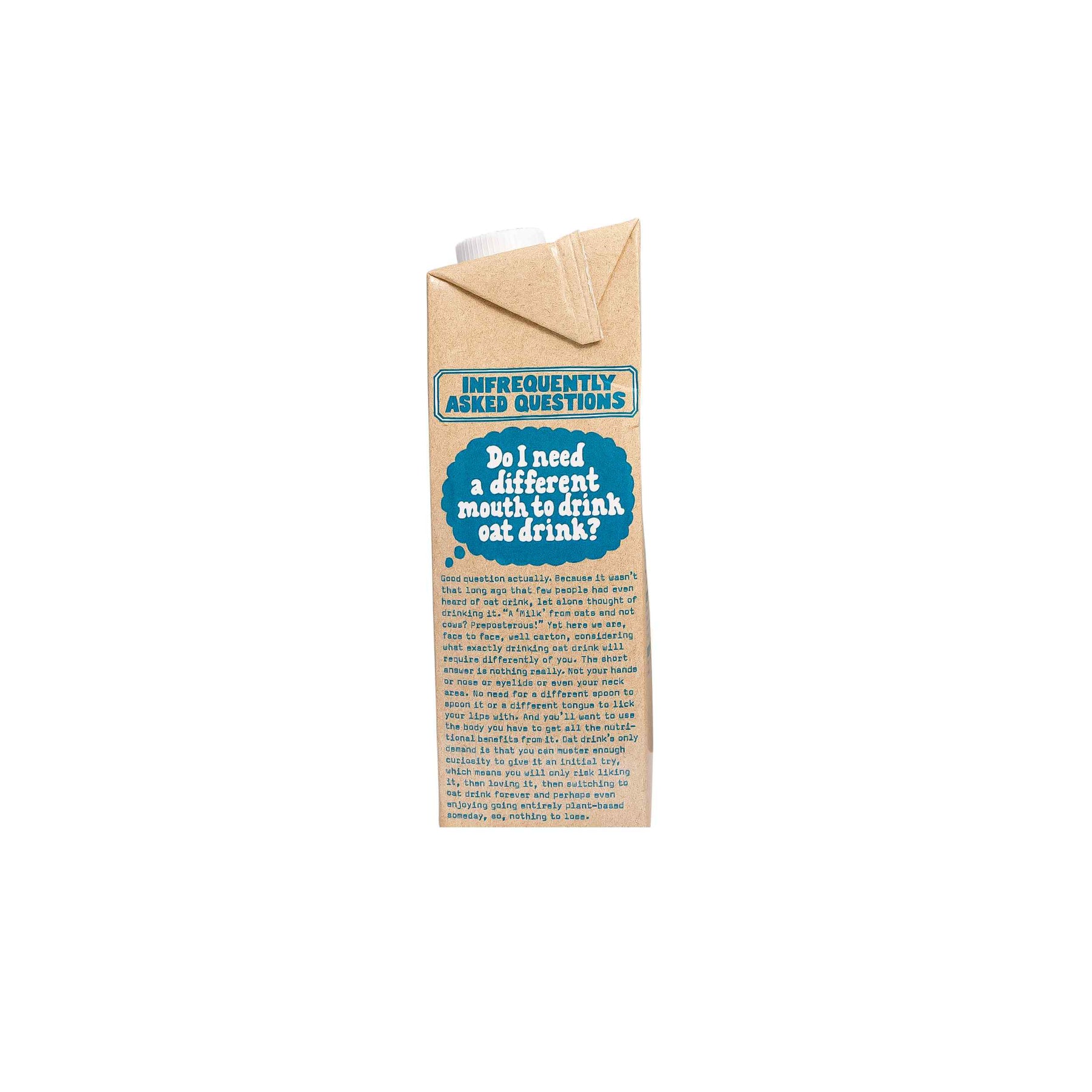 Buy Oatly Barista Oat Milk Past (1l) Online
