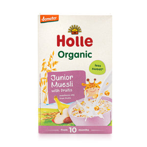Organic Junior Muesli With Fruits 250gm front view