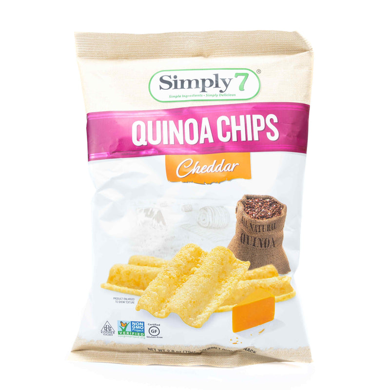 Organic Chips Quinoa Cheddar 12X79G