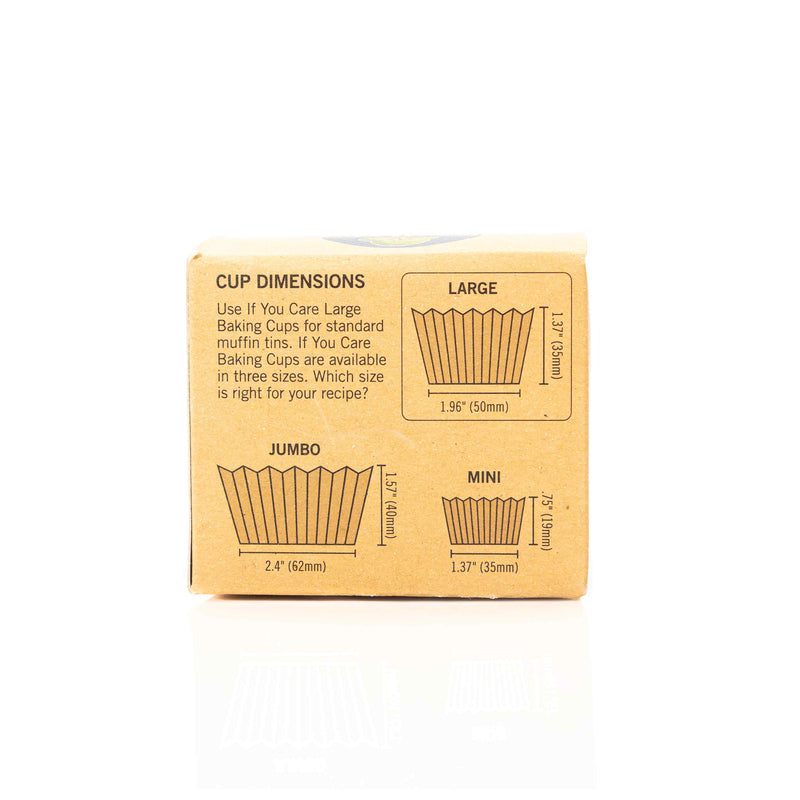 Organic Large Baking Cups 60Pcs