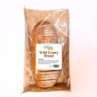 Organic Fresh Wild Crusty Bread 400G