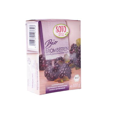 Organic Frozen Blackberries 300G - SOTO -