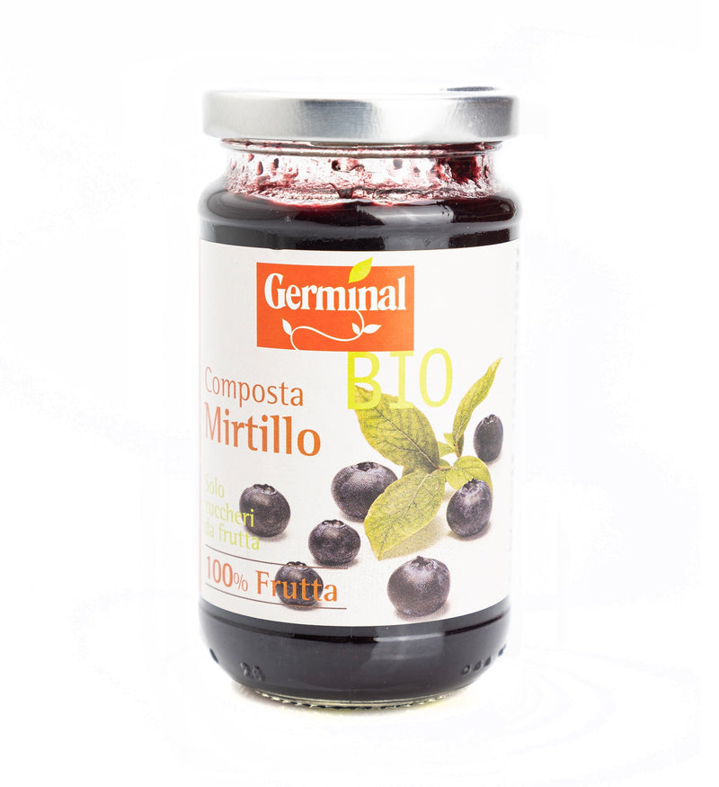 Organic Blueberry Compote 200g - Germinal -