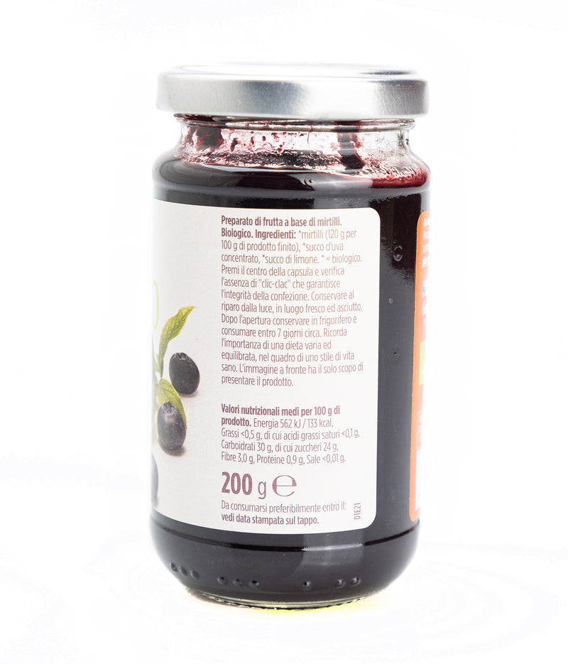 Organic Blueberry Compote 200g