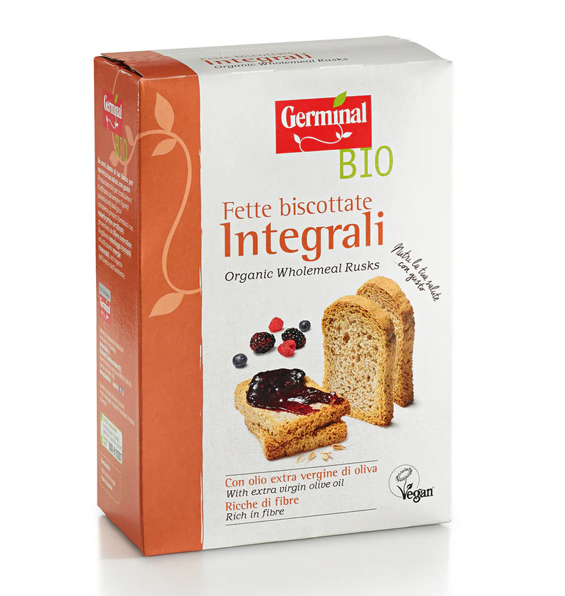 Organic wholemeal rusk 200g
