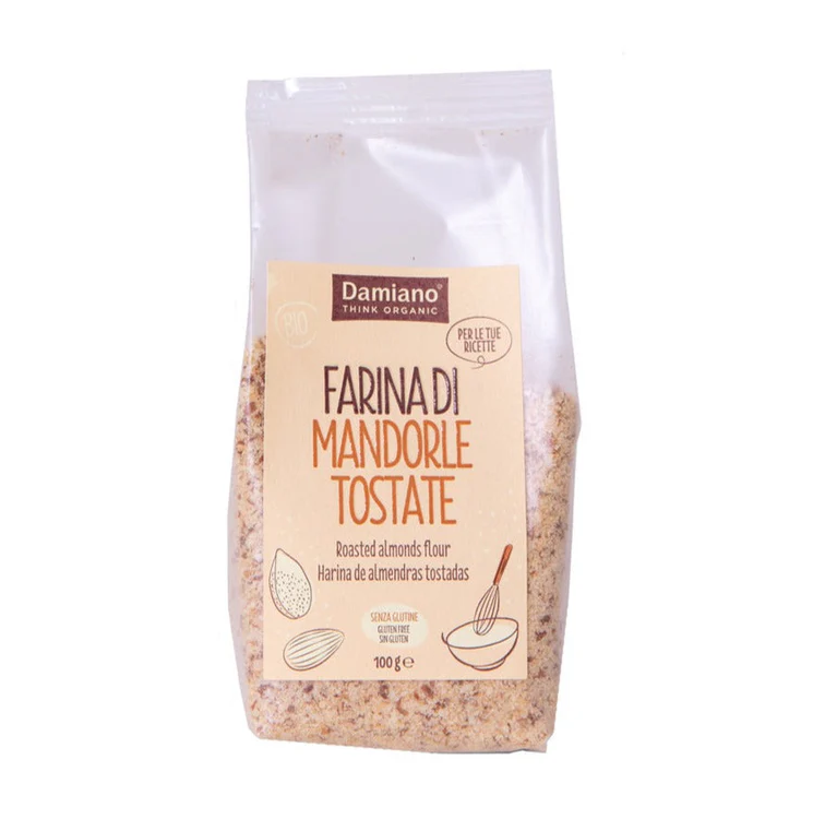 Organic Roasted Almonds Flour 100g