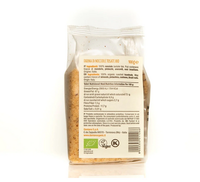 Organic Roasted Hazelnut Flour 100g