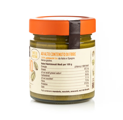 Organic Crunchy Roasted Pistacchio Paste Spread 180g
