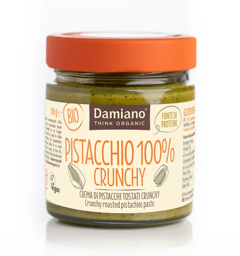 Organic Crunchy Roasted Pistacchio Paste Spread 180g