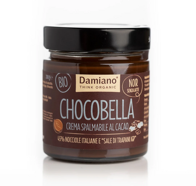 Organic Chocobella Noir Milk Free with Trapani Sea Salt Spread 200g