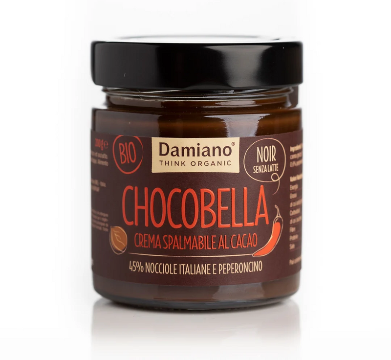 Organic Chocobella Noir Milk Free with Chilli Pepper Spread 200g