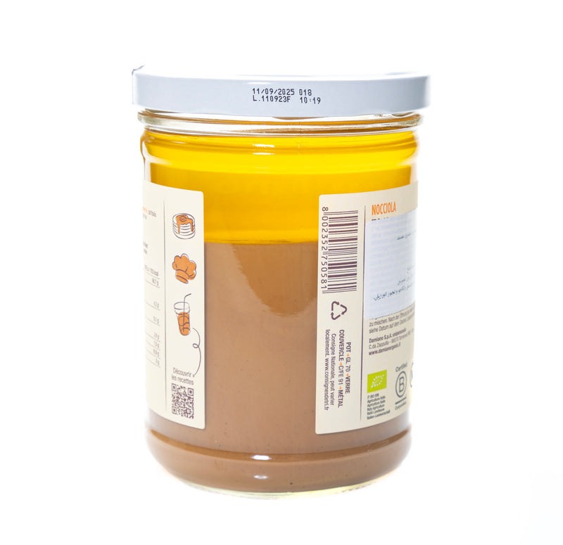 Organic Roasted Hazelnut Paste Spread 750g