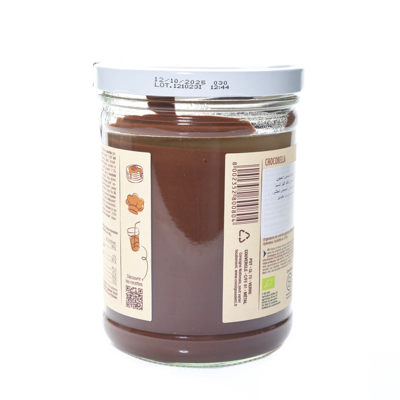 Organic Chocobella Classic with Milk Spread 800g