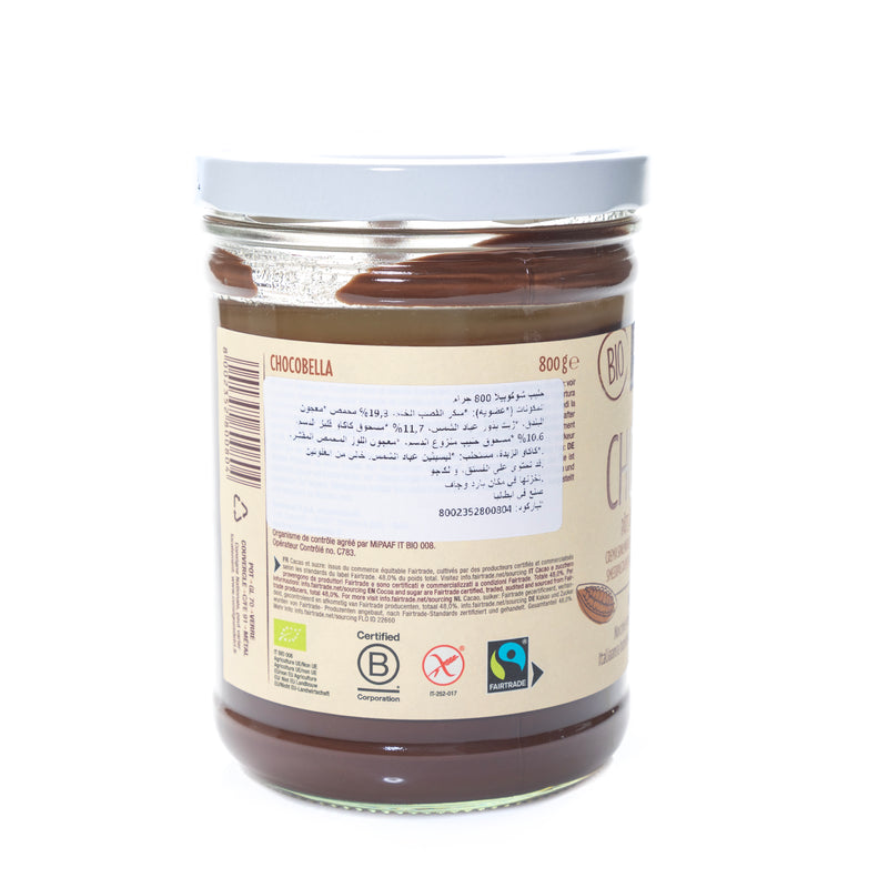 Organic Chocobella Classic with Milk Spread 800g
