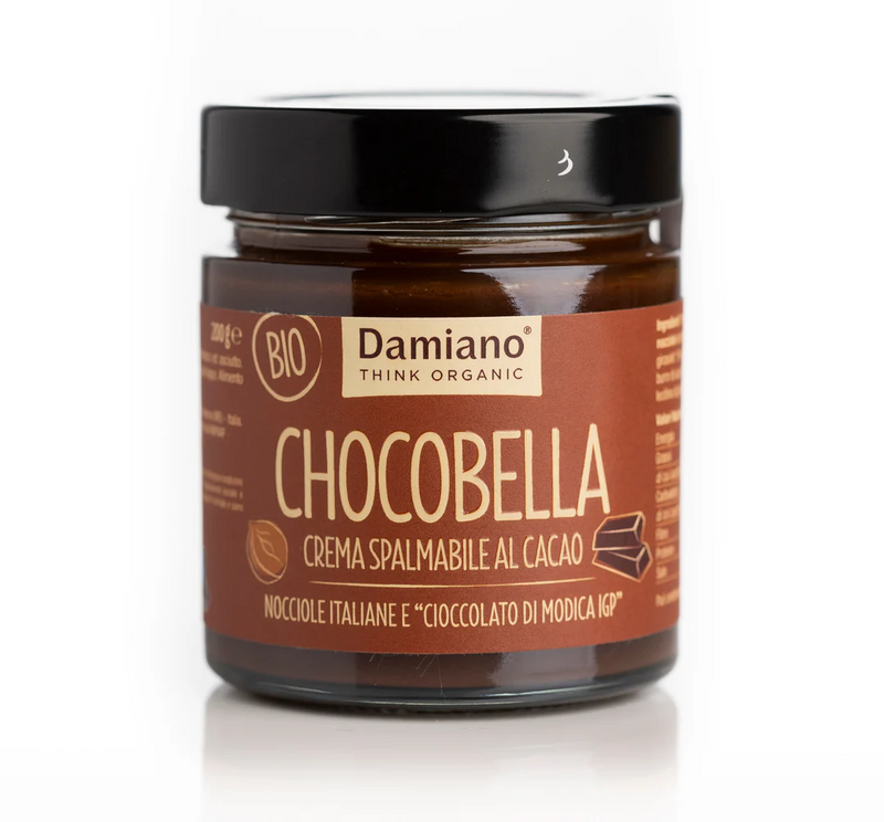 Organic Chocobella Milk with IGP Modica Chocolate Spread 200g