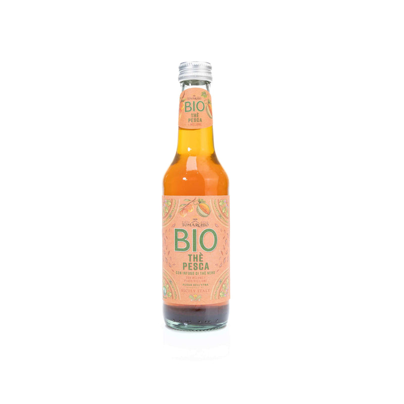 Organic Peach & Melon Tea Drink 275ml- Buy 3 Get 1 Free - Tomarchio -